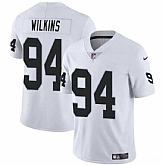 Men & Women & Youth Las Vegas Raiders #94 Christian Wilkins White Vapor Football Stitched Jersey,baseball caps,new era cap wholesale,wholesale hats